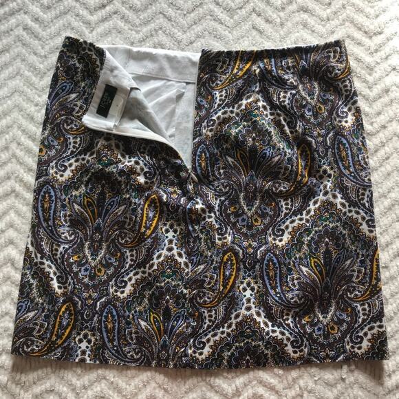 J. Crew Patterned Skirt - Picture 3 of 6